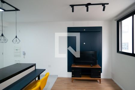 Sala / Cozinha de apartamento à venda com 1 quarto, 37m² em Centro, São Paulo