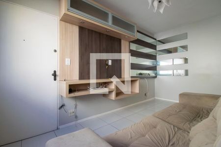Sala de Estar de apartamento à venda com 2 quartos, 53m² em Santo Antônio, Porto Alegre