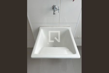 Apartamento para alugar com 49m², 1 quarto e 1 vagaDetalhe da area de serviço