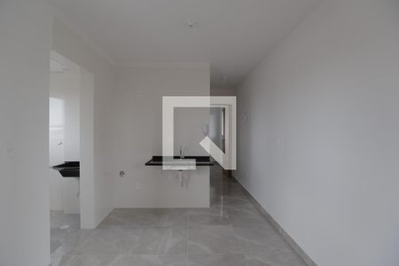 Sala/Cozinha de apartamento à venda com 2 quartos, 33m² em Chácara Seis de Outubro, São Paulo