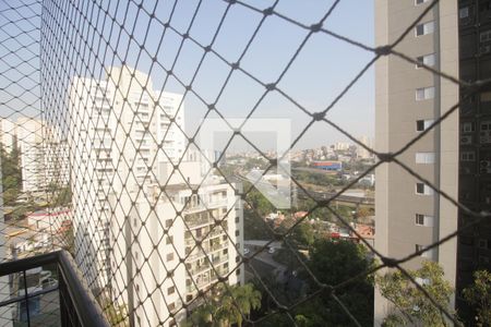 Vista da varanda de apartamento à venda com 2 quartos, 55m² em Vila Andrade, São Paulo