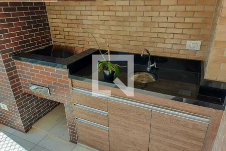 Varanda Gourmet de apartamento à venda com 2 quartos, 110m² em Nova Petrópolis, São Bernardo do Campo