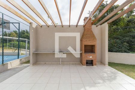 Área comum - Churrasqueira de apartamento para alugar com 2 quartos, 51m² em Conjunto Habitacional Brás Cubas, Mogi das Cruzes