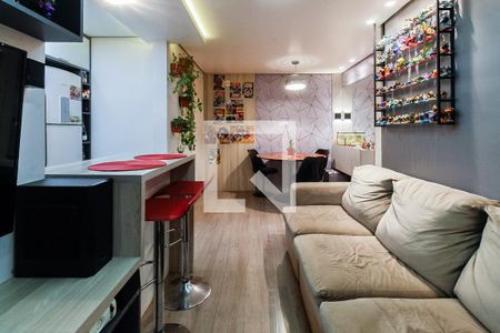 Sala de apartamento à venda com 2 quartos, 54m² em Jardim Itu, Porto Alegre