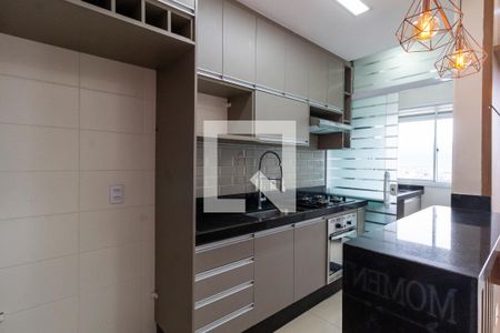 Cozinha de apartamento para alugar com 2 quartos, 50m² em Ocian, Praia Grande