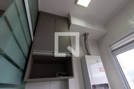 Detalhe da área de serviço de apartamento para alugar com 2 quartos, 50m² em Ocian, Praia Grande