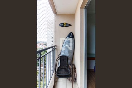 Varanda de apartamento à venda com 2 quartos, 52m² em Vila Liviero, São Paulo
