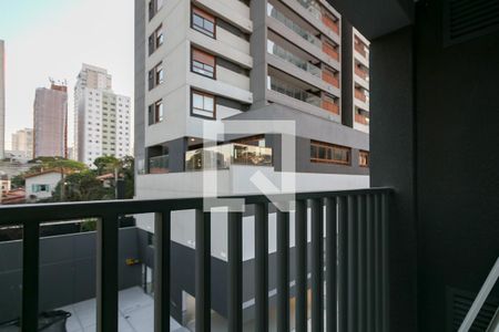Varanda de apartamento para alugar com 1 quarto, 24m² em Brooklin Paulista, São Paulo