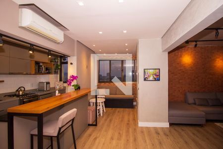 Sala de apartamento à venda com 2 quartos, 67m² em Cidade Baixa, Porto Alegre