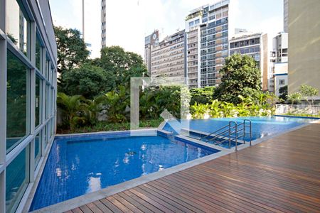 Apartamento para alugar com 91m², 1 quarto e 1 vagaPiscina