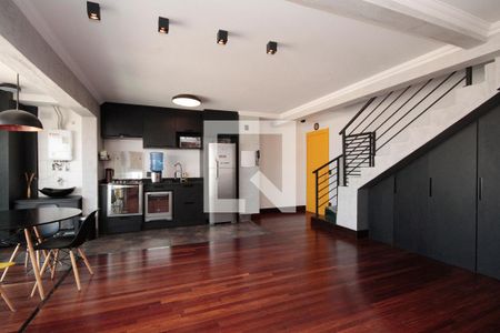 Sala de apartamento para alugar com 1 quarto, 91m² em Bela Vista, São Paulo
