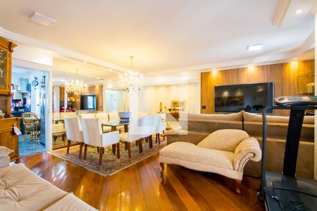 Sala de apartamento à venda com 4 quartos, 136m² em Vila Gilda, Santo André