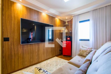 Sala de apartamento à venda com 4 quartos, 136m² em Vila Gilda, Santo André