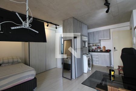 Sala/Cozinha de kitnet/studio para alugar com 1 quarto, 35m² em Santo Amaro, São Paulo