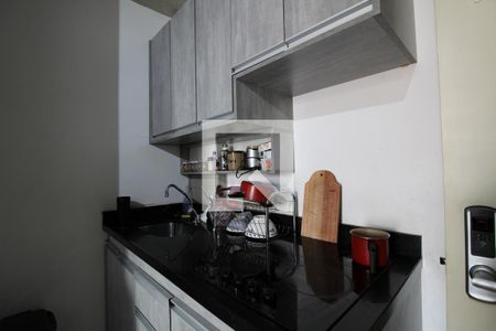 Sala/Cozinha de kitnet/studio para alugar com 1 quarto, 35m² em Santo Amaro, São Paulo