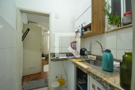 Cozinha de apartamento para alugar com 1 quarto, 30m² em Centro, Rio de Janeiro