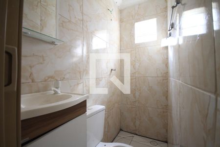 Banheiro de kitnet/studio para alugar com 1 quarto, 35m² em Ipiranga, São Paulo