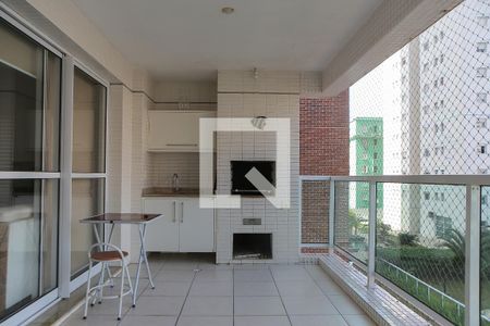 Varanda de apartamento para alugar com 3 quartos, 132m² em Itararé, Santos