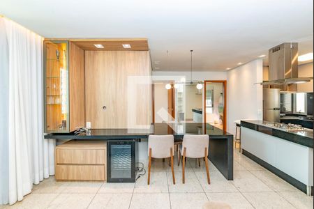 Sala de apartamento para alugar com 2 quartos, 65m² em Belvedere, Belo Horizonte