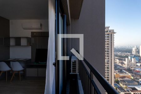 Apartamento para alugar com 25m², 1 quarto e sem vagaSacada