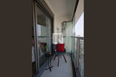 Apartamento para alugar com 23m², 1 quarto e sem vagaVaranda