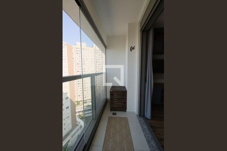 Apartamento para alugar com 23m², 1 quarto e sem vagaVaranda