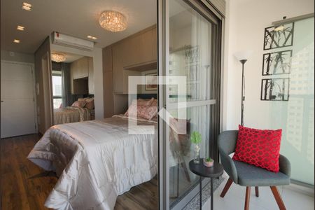 Apartamento para alugar com 23m², 1 quarto e sem vagaVaranda