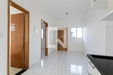 Sala e Cozinha de apartamento para alugar com 1 quarto, 40m² em Chácara Santo Antonio, São Paulo