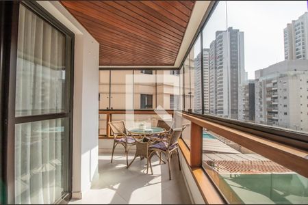 Apartamento à venda com 186m², 3 quartos e 3 vagasVaranda da Sala