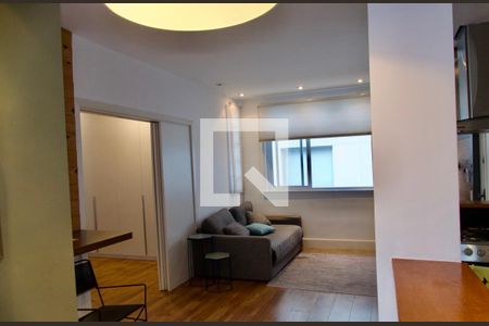 Sala de apartamento para alugar com 1 quarto, 60m² em Lagoa, Rio de Janeiro