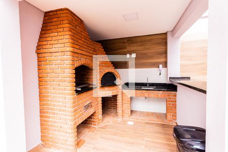 Área comum - Churrasqueira de apartamento para alugar com 2 quartos, 66m² em Campestre, Santo André