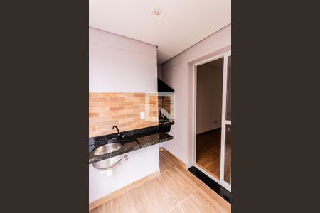 Varanda da Sala de apartamento para alugar com 2 quartos, 66m² em Campestre, Santo André