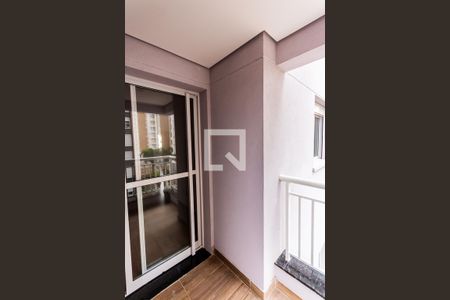 Varanda da Sala de apartamento para alugar com 2 quartos, 66m² em Campestre, Santo André