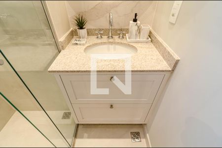 Apartamento à venda com 59m², 2 quartos e 1 vagaBanheiro da suíte