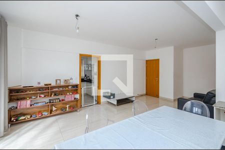 Sala de apartamento à venda com 3 quartos, 100m² em Caiçaras, Belo Horizonte