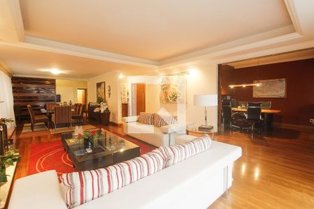 Sala de Estar de apartamento à venda com 3 quartos, 277m² em Auxiliadora, Porto Alegre