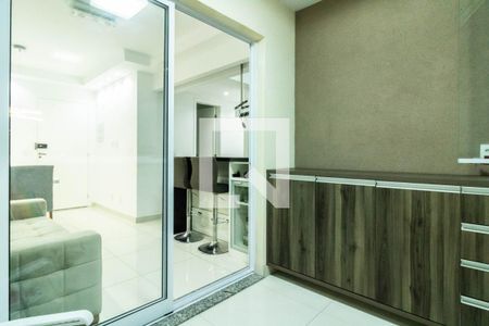 Varanda da Sala de apartamento para alugar com 2 quartos, 55m² em Vila Guarani (z Sul), São Paulo