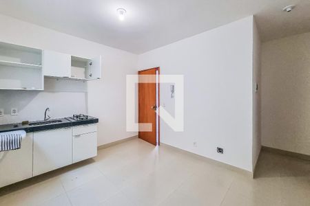 Sala/Cozinha de kitnet/studio para alugar com 1 quarto, 29m² em Jardim dos Comerciarios (venda, Belo Horizonte