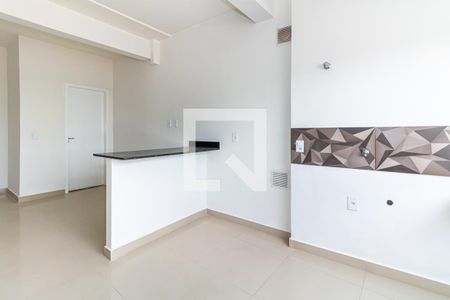 Sala e Cozinha de apartamento para alugar com 1 quarto, 52m² em Vila Isolina Mazzei, São Paulo