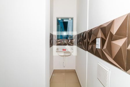 Sala e Cozinha de apartamento para alugar com 1 quarto, 52m² em Vila Isolina Mazzei, São Paulo