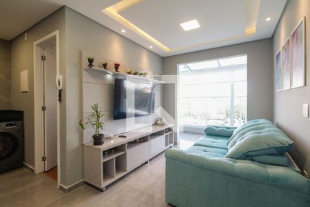 Sala  de apartamento à venda com 2 quartos, 47m² em Cidade Mãe do Céu, São Paulo