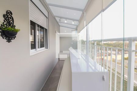 Varanda  de apartamento à venda com 2 quartos, 47m² em Cidade Mãe do Céu, São Paulo