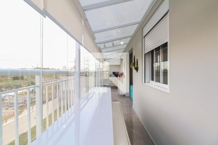 Varanda  de apartamento à venda com 2 quartos, 47m² em Cidade Mãe do Céu, São Paulo