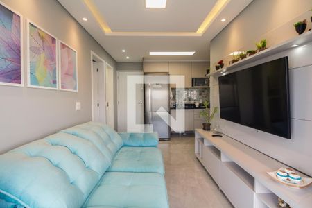 Sala  de apartamento à venda com 2 quartos, 47m² em Cidade Mãe do Céu, São Paulo