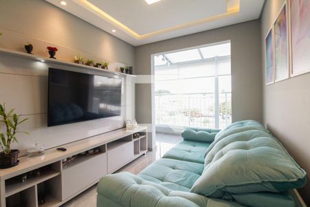 Sala  de apartamento à venda com 2 quartos, 47m² em Cidade Mãe do Céu, São Paulo