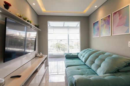 Sala 2 de apartamento à venda com 2 quartos, 47m² em Cidade Mãe do Céu, São Paulo