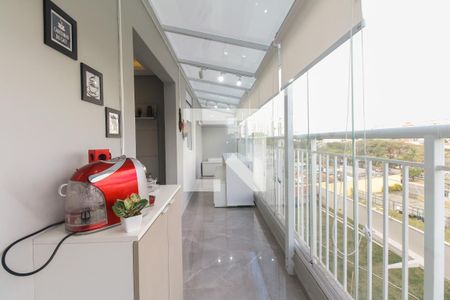 Varanda  de apartamento à venda com 2 quartos, 47m² em Cidade Mãe do Céu, São Paulo