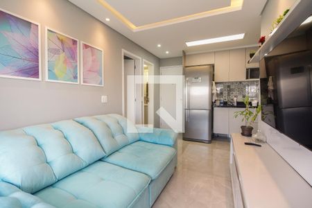 Sala  de apartamento à venda com 2 quartos, 47m² em Cidade Mãe do Céu, São Paulo