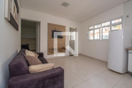 Sala de apartamento para alugar com 1 quarto, 43m² em Parque da Mooca, São Paulo