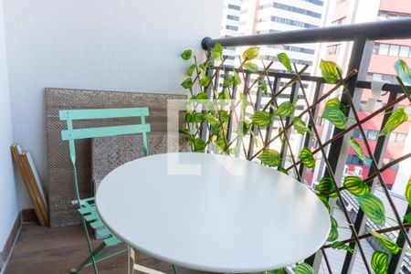 Studio para alugar com 27m², 1 quarto e sem vagaVaranda 